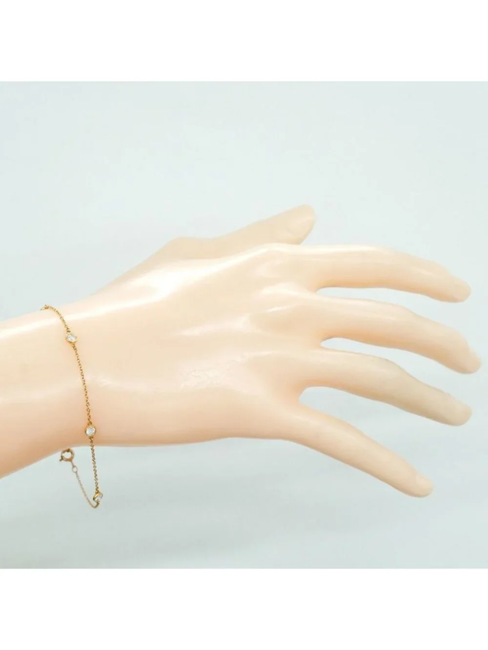 Tiffany & Co Bracelet by the Yard Yellow Gold Diamond